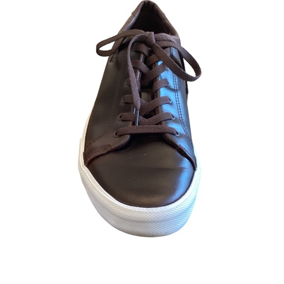 Sperry Top Sider Mens Leather Lace Up Casual Shoes Brown Size 10 - Picture 10 of 15